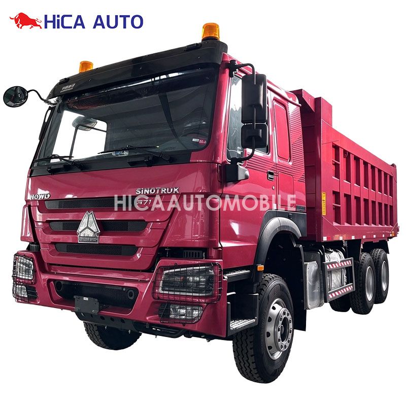 New SINOTRUK HOWO TX 371 HP 6X4 RHD Dump