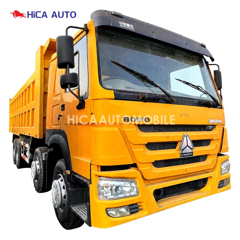New SINOTRUK HOWO 371 HP 8X4 Dump Truck 